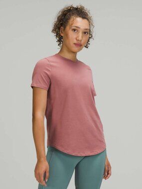 Lululemon Love Crew Short Sleeve T-Shirt *Lightweight Spiced Chai size est 12
